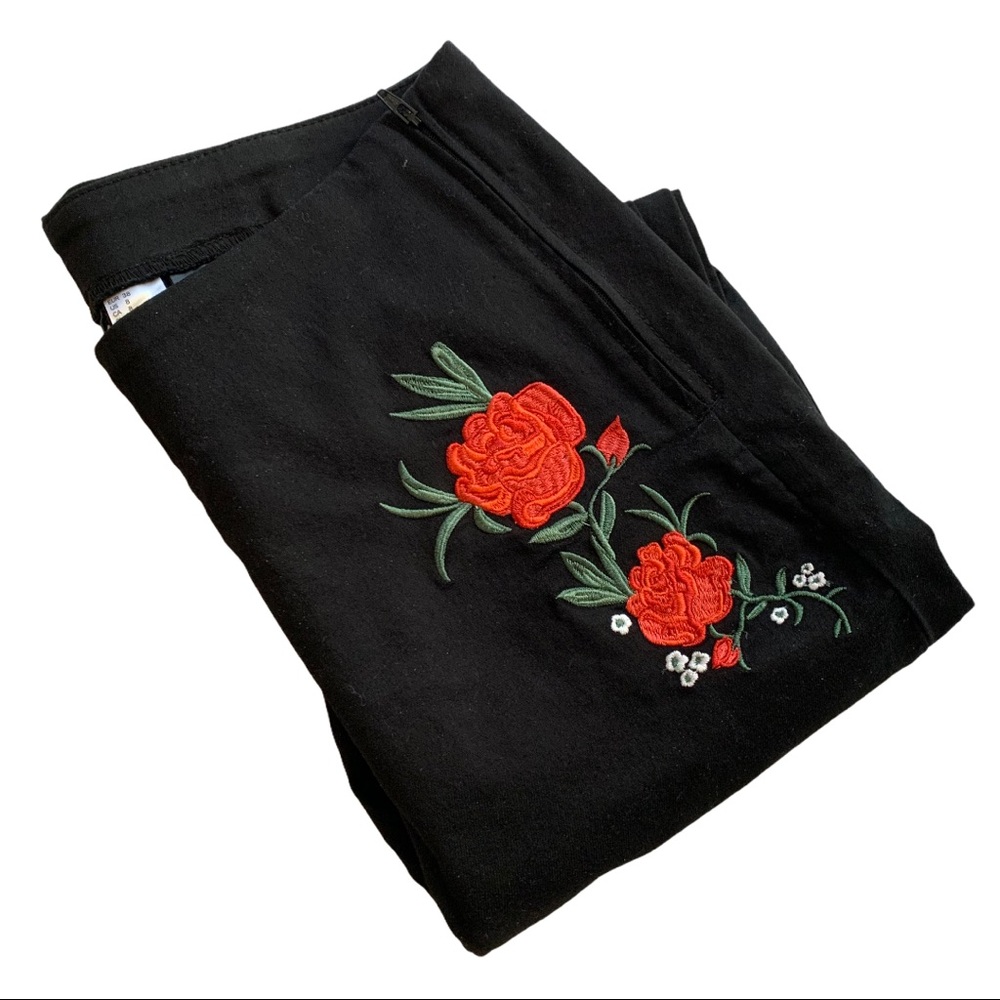 H&M embroidered Pants